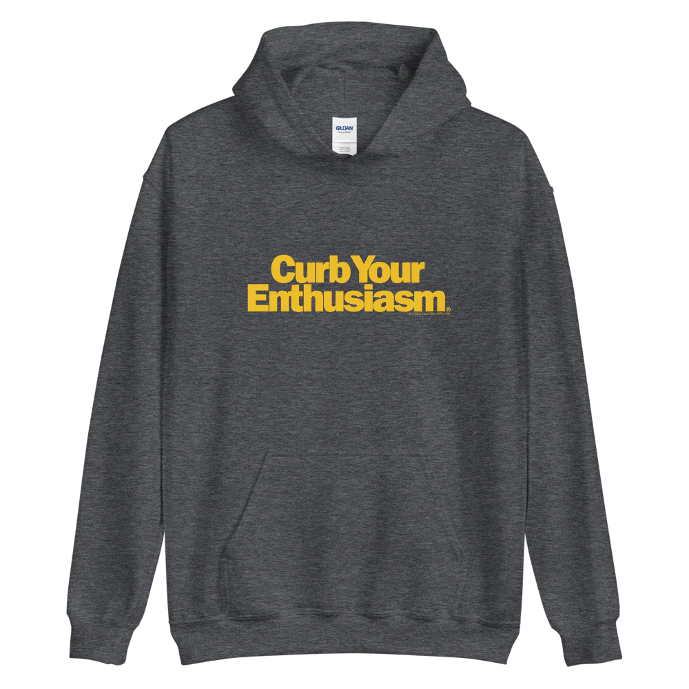 Curb Your Enthusiasm Logo Fleece Hooded Sweatshirt