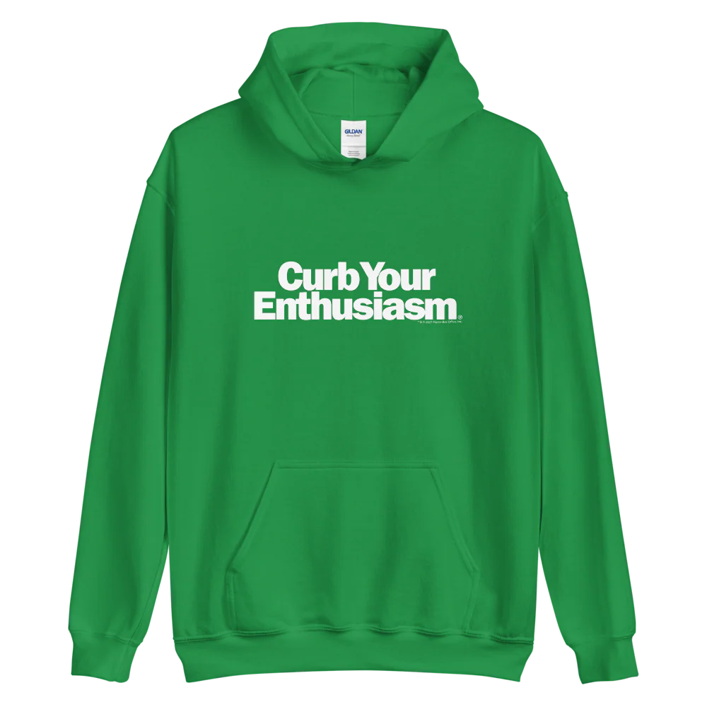 Curb Your Enthusiasm Logo Fleece Hooded Sweatshirt