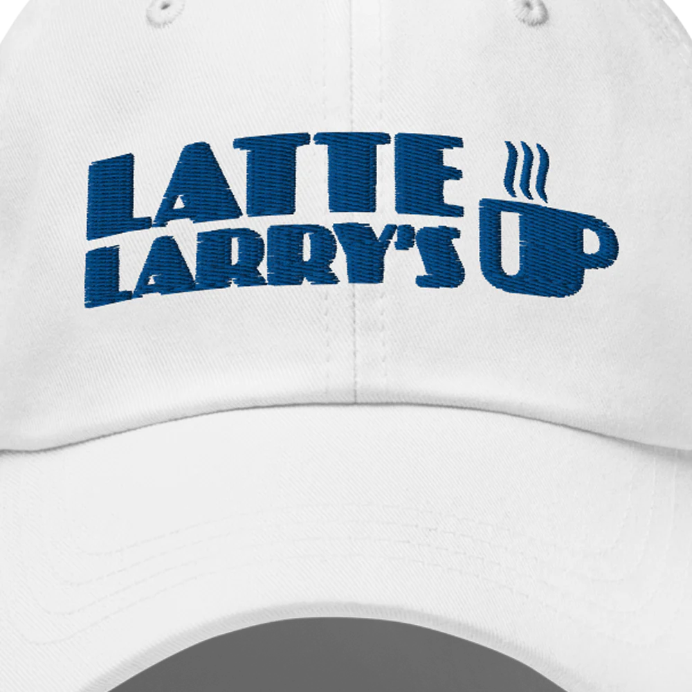 Curb Your Enthusiasm Latte Larry's Embroidered Hat