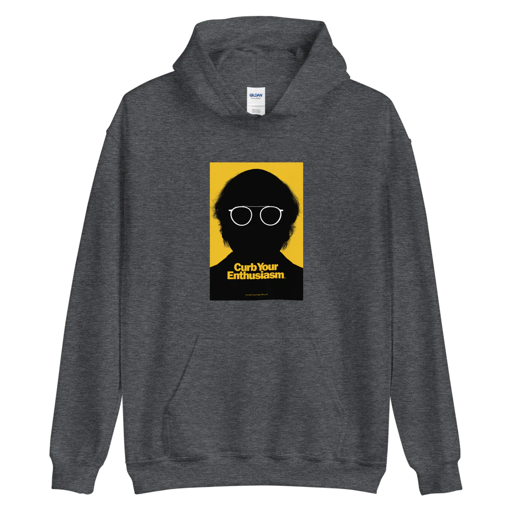 Curb Your Enthusiasm Larry's Silhouette Fleece Hooded Sweatshirt