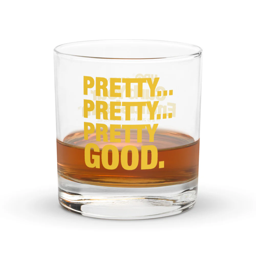 Curb Your Enthusiasm Pretty, Pretty, Pretty Good Rocks Glass 2 Curb Your Enthusiasm Pretty, Pretty, Pretty Good Rocks Glass