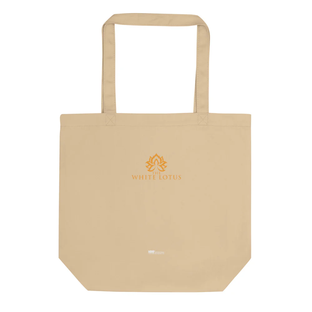 The White Lotus As Seen On Logo Tote Bag