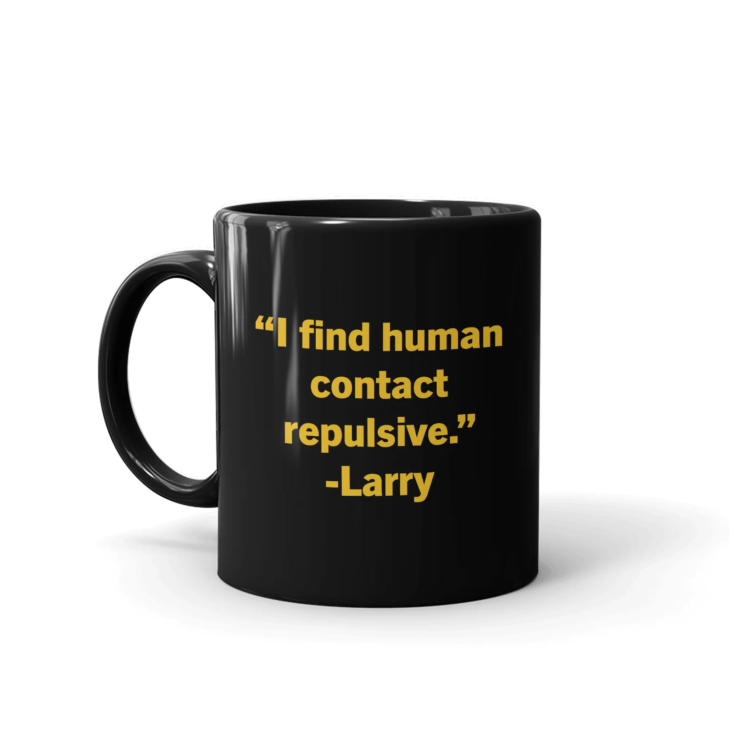 Curb Your Enthusiasm Human Contact Mug