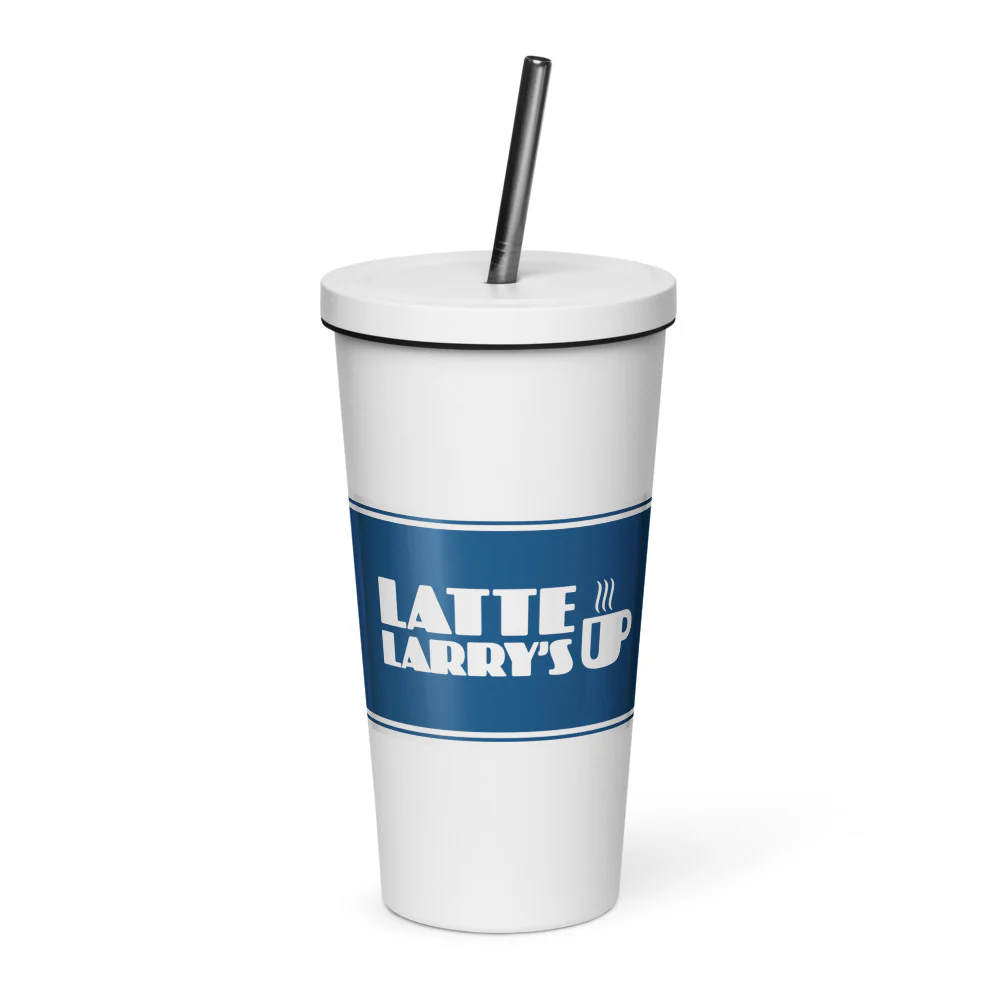 Curb Your Enthusiasm Latte Larry's Tumbler