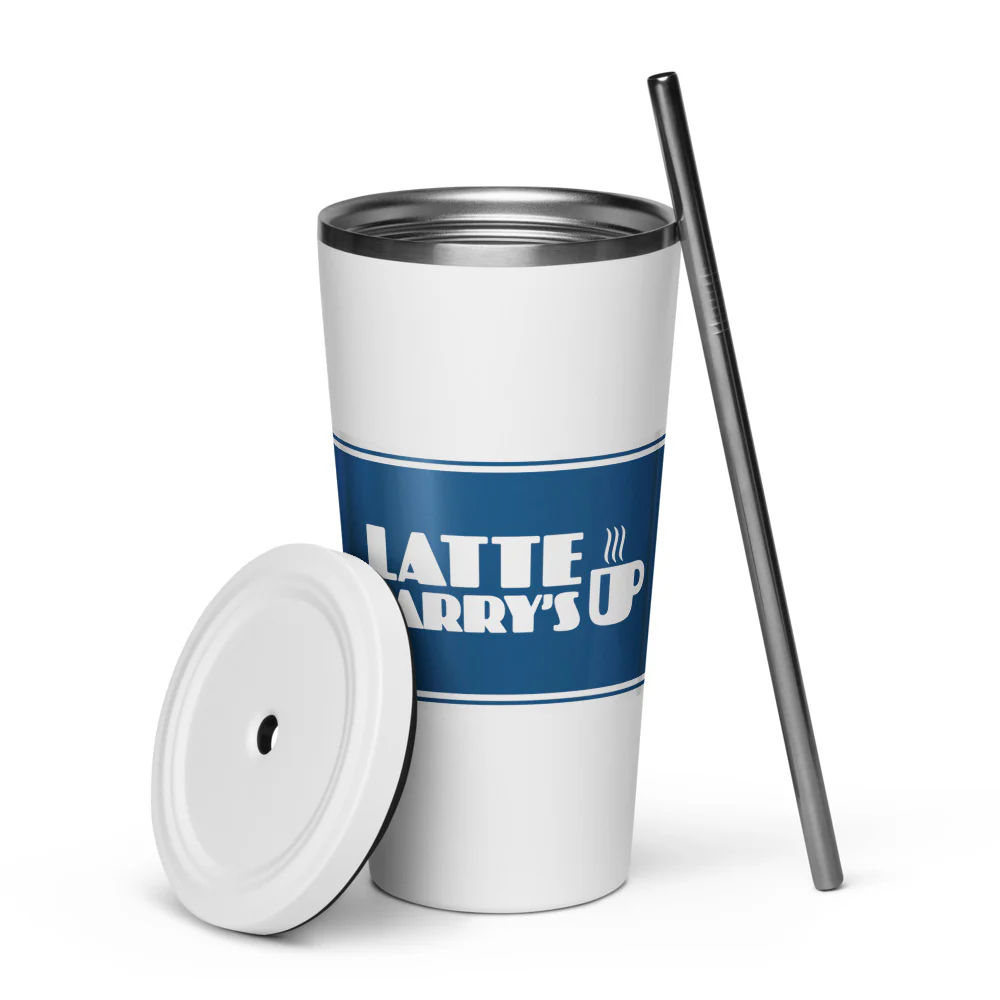 Curb Your Enthusiasm Latte Larry's Tumbler 5 Curb Your Enthusiasm Latte Larry's Tumbler