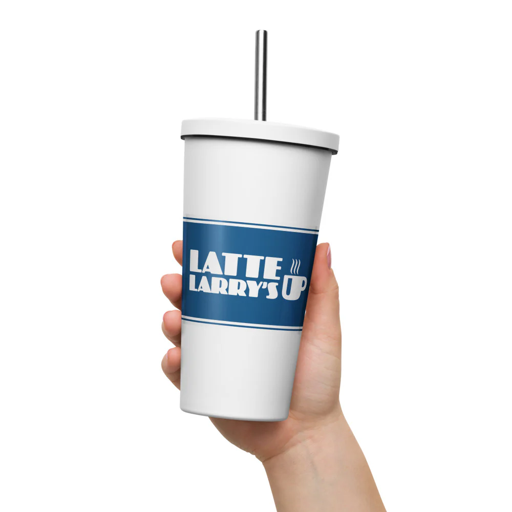 Curb Your Enthusiasm Latte Larry's Tumbler 6 Curb Your Enthusiasm Latte Larry's Tumbler