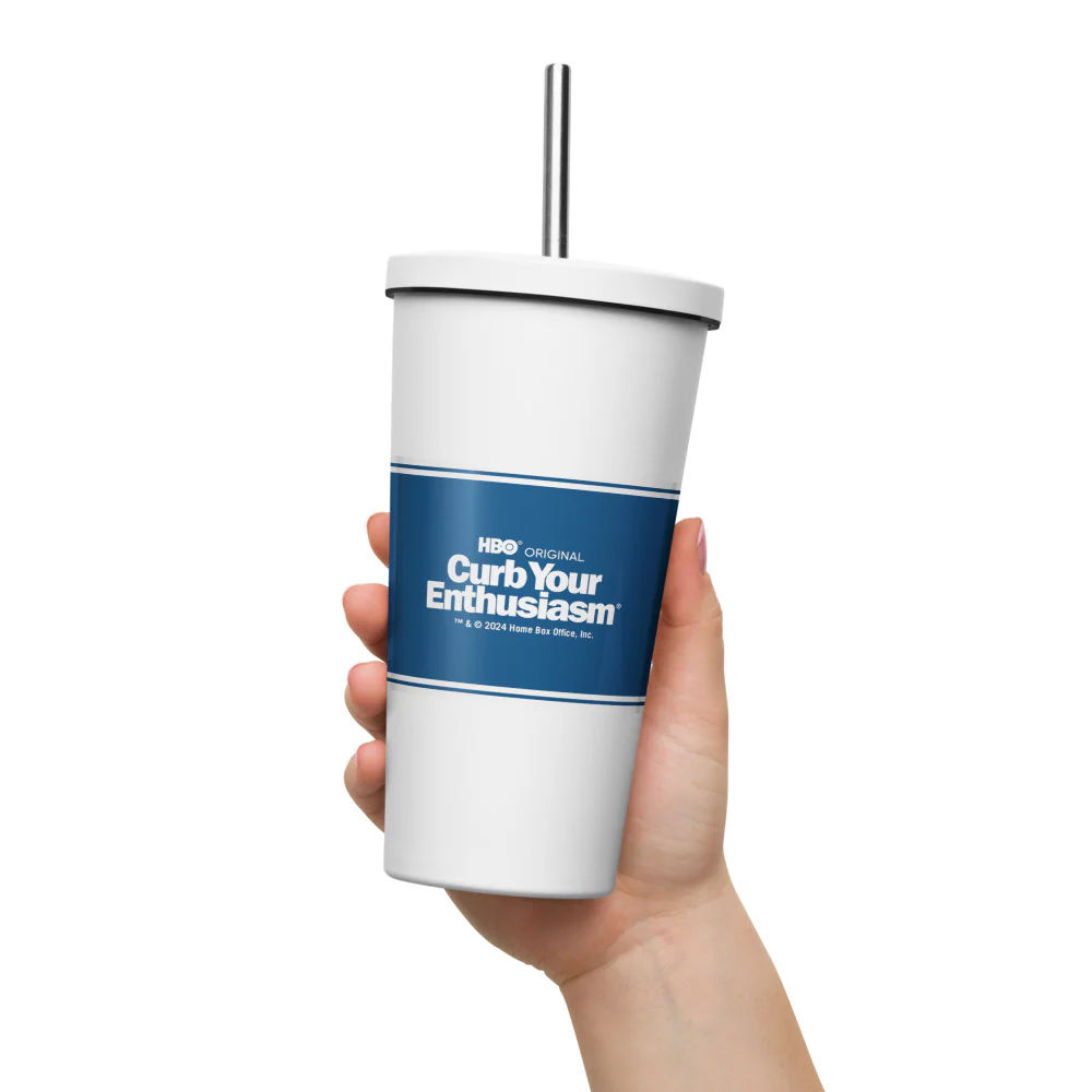 Curb Your Enthusiasm Latte Larry's Tumbler 7 Curb Your Enthusiasm Latte Larry's Tumbler