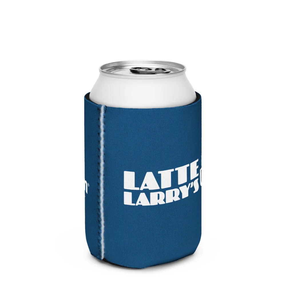 Curb Your Enthusiasm Latte Larry's Can Cooler