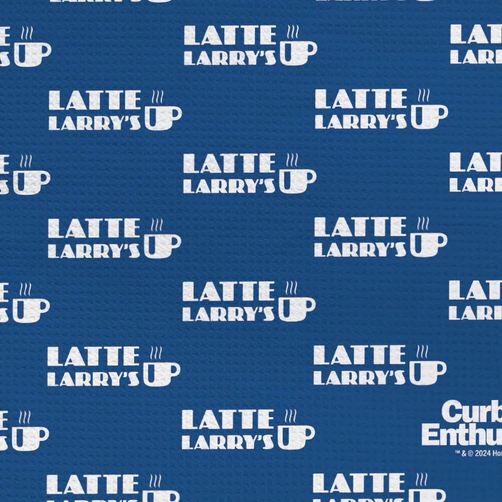 Curb Your Enthusiasm Latte Larry's Kitchen Towel