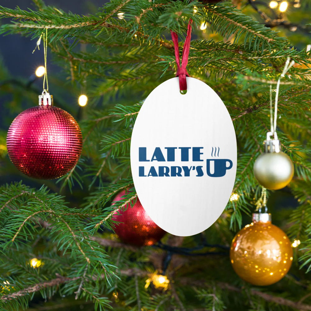Curb Your Enthusiasm Latte Larry's Ornament
