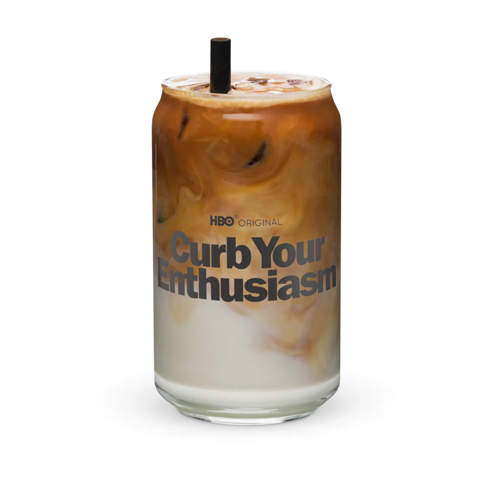 Curb Your Enthusiasm Free Larry 16 oz. Can Shaped Glass 4 Curb Your Enthusiasm Free Larry 16 oz. Can Shaped Glass
