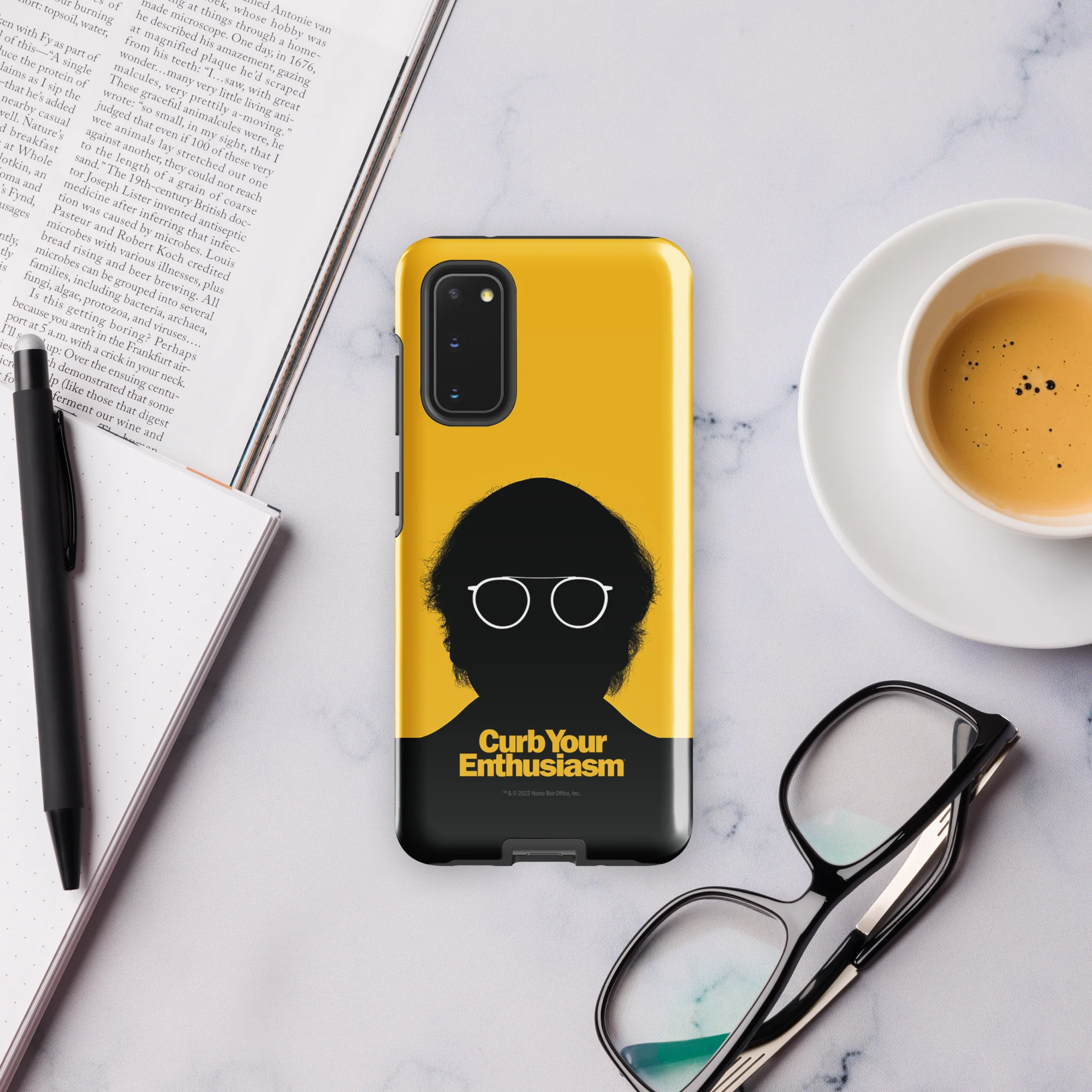Curb Your Enthusiasm Logo Samsung Tough Phone Case