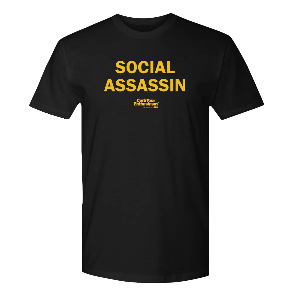 Curb Your Enthusiasm Social Assassin T-Shirt