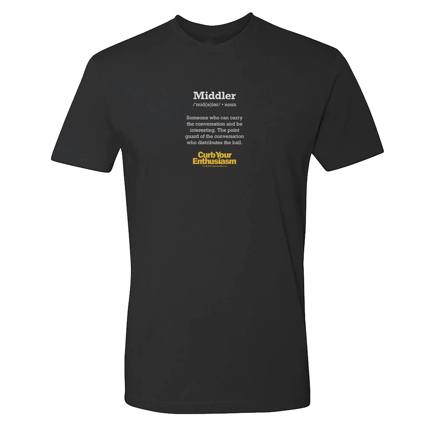 Curb Your Enthusiasm Middler Definition T-Shirt