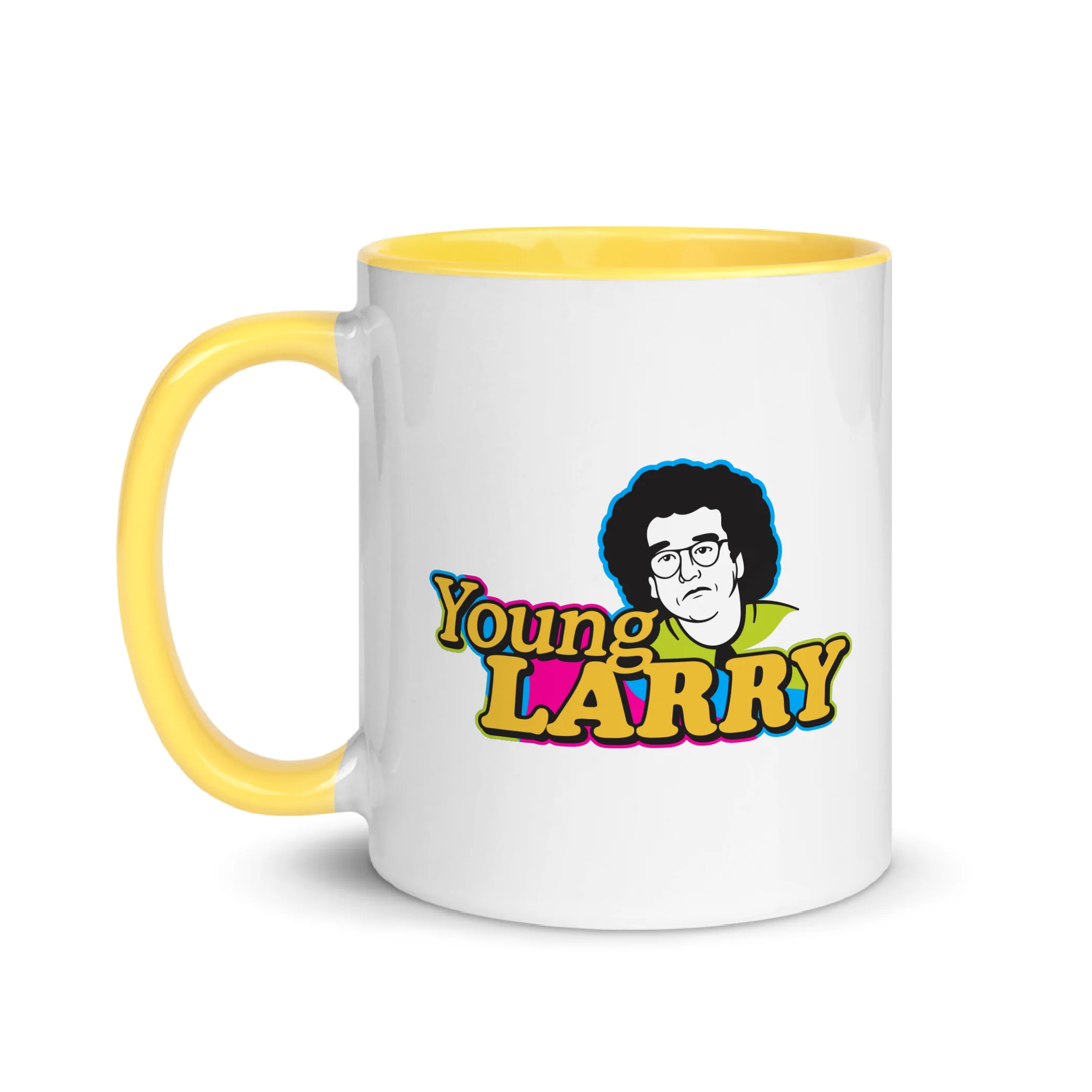 Curb Your Enthusiasm Young Larry Two-Tone Mug
