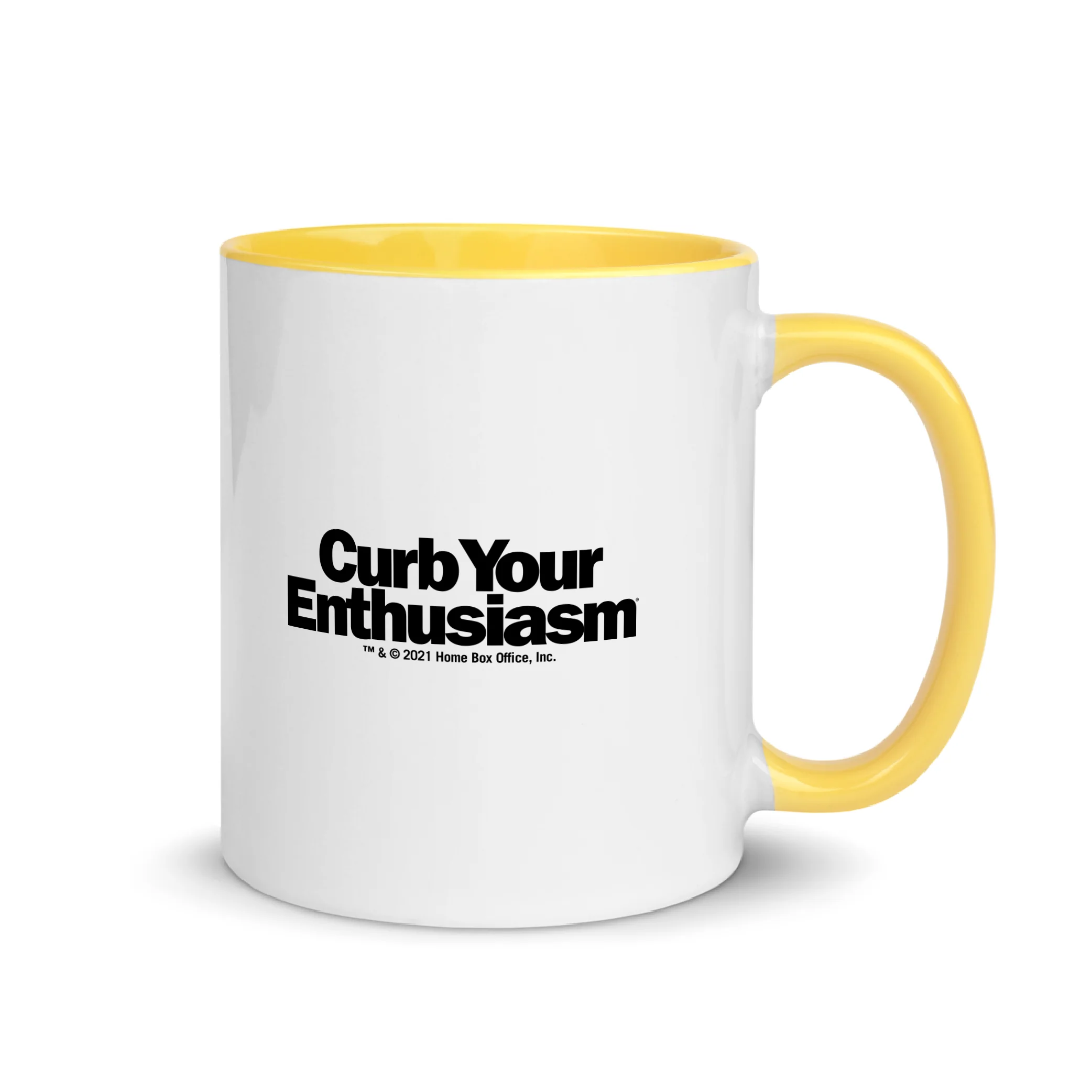 Curb Your Enthusiasm Young Larry Two-Tone Mug