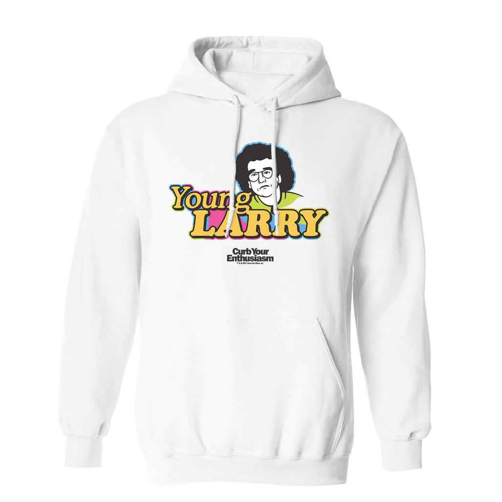 Curb Your Enthusiasm Young Larry Fleece Hooded Sweatshirt