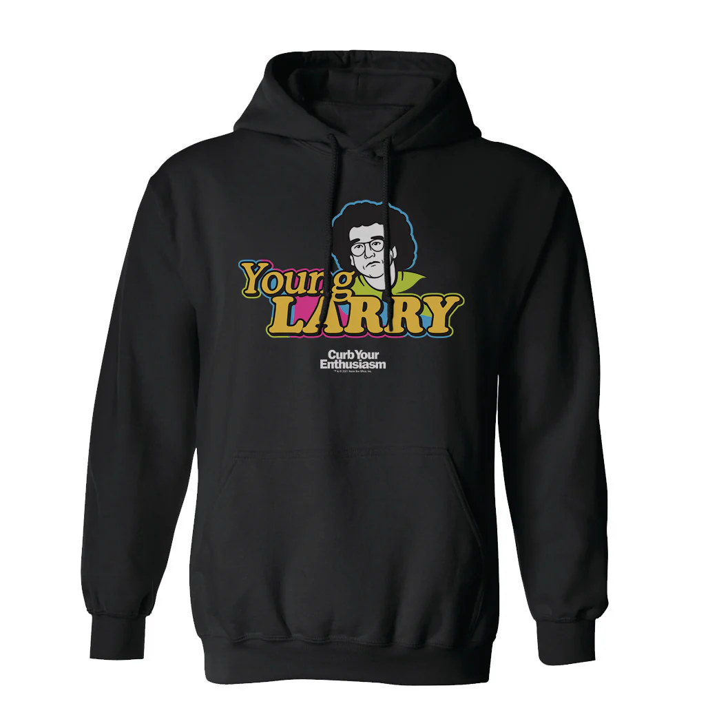 Curb Your Enthusiasm Young Larry Fleece Hooded Sweatshirt