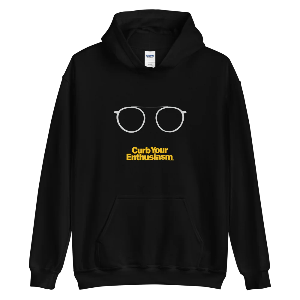 Curb Your Enthusiasm Glasses Fleece Hooded Sweatshirt