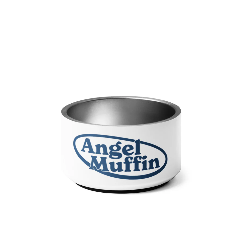 Curb Your Enthusiasm Angel Muffin Pet Bowl