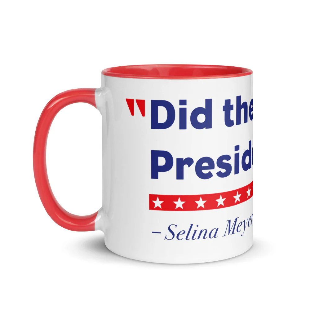 Veep Did the President Call? Two-tone Mug