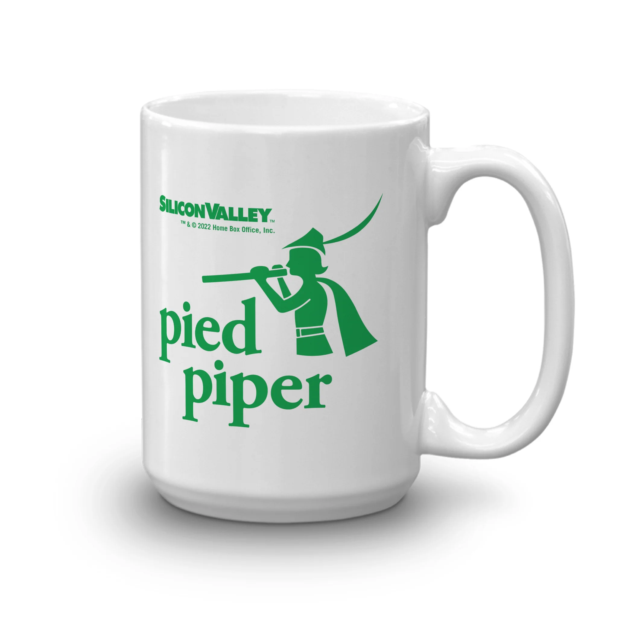 Silicon Valley Pied Piper White Mug 4 Silicon Valley Pied Piper White Mug