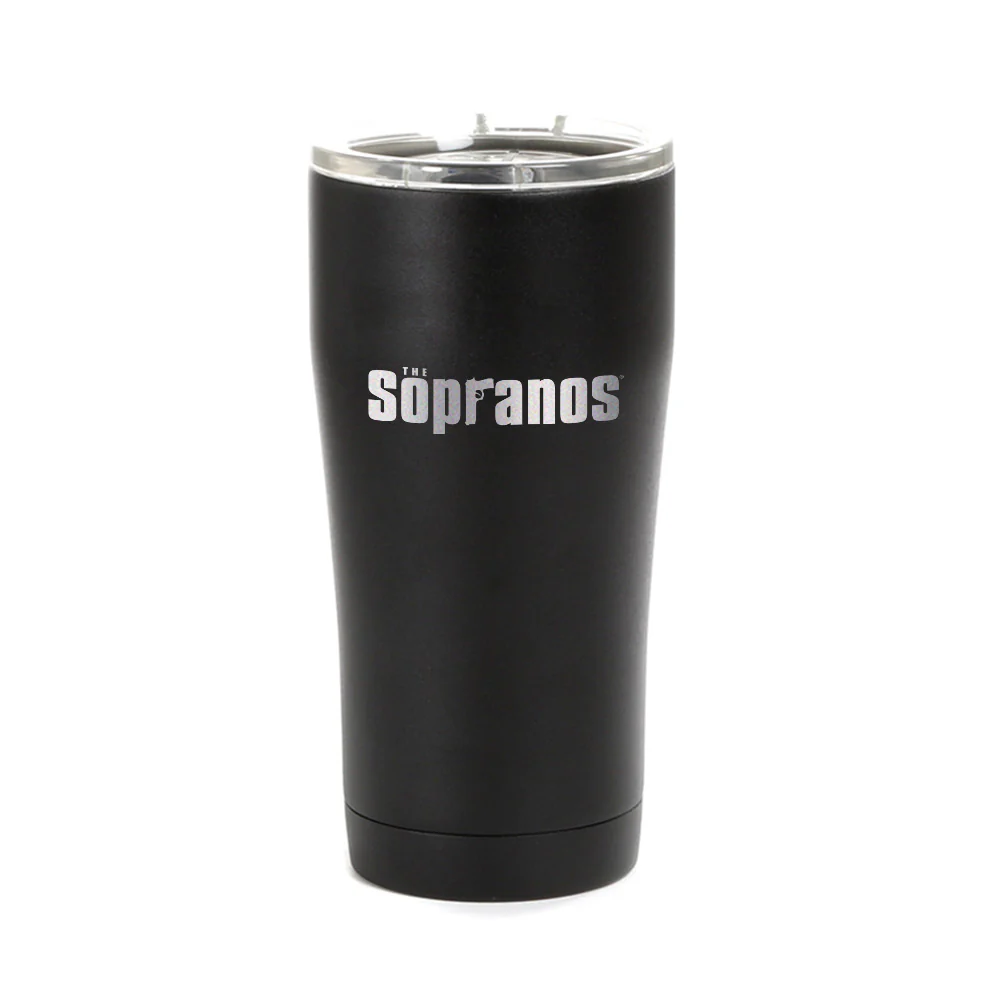 The Sopranos Logo Laser Engraved Tumbler