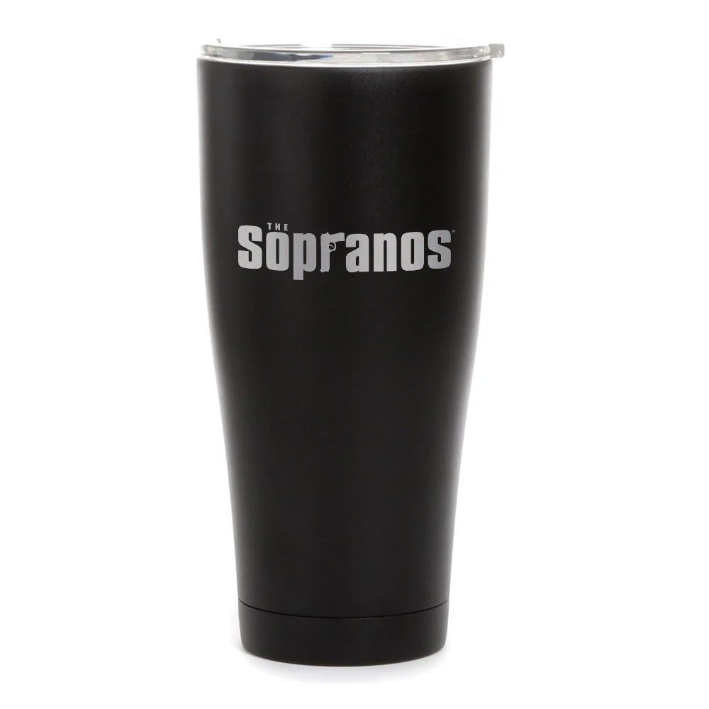 The Sopranos Logo Laser Engraved Tumbler