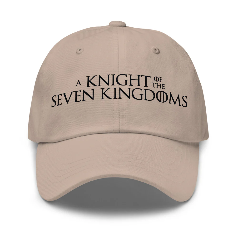 A Knight of the Seven Kingdoms Dad Hat Logo