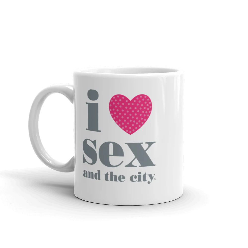 Sex and the City I Heart Sex and the City White Mug