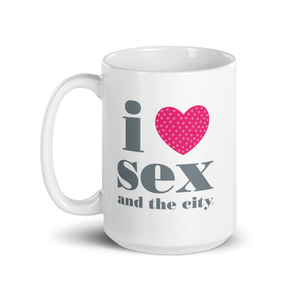 Sex and the City I Heart Sex and the City White Mug 5 Sex and the City I Heart Sex and the City White Mug