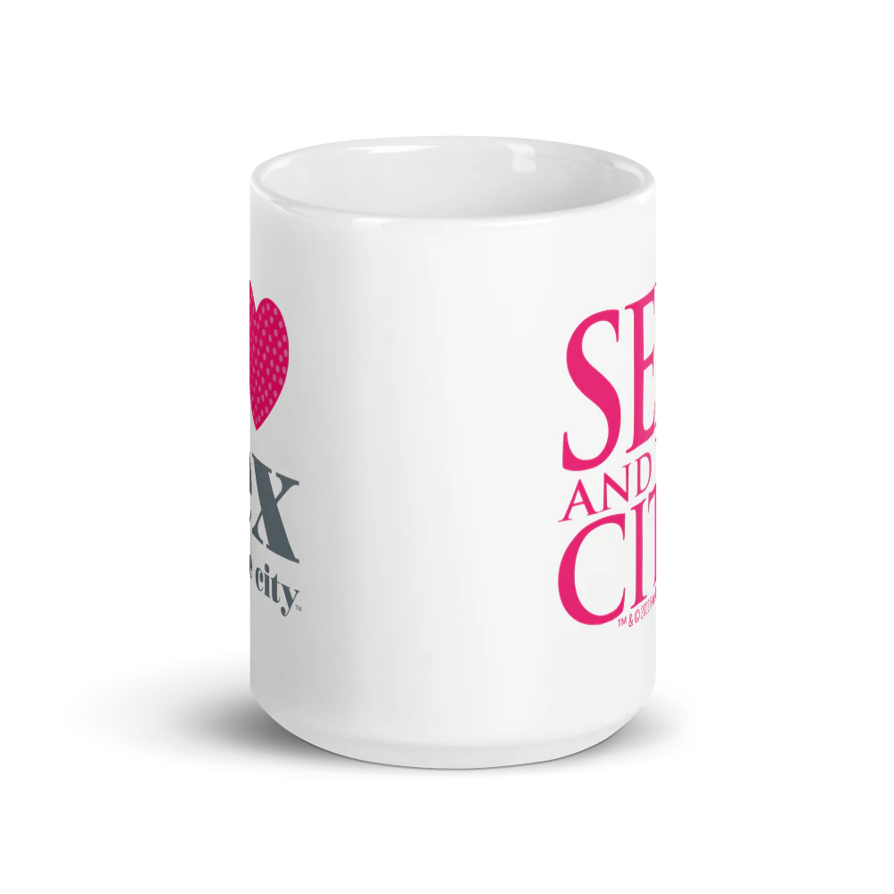 Sex and the City I Heart Sex and the City White Mug 6 Sex and the City I Heart Sex and the City White Mug