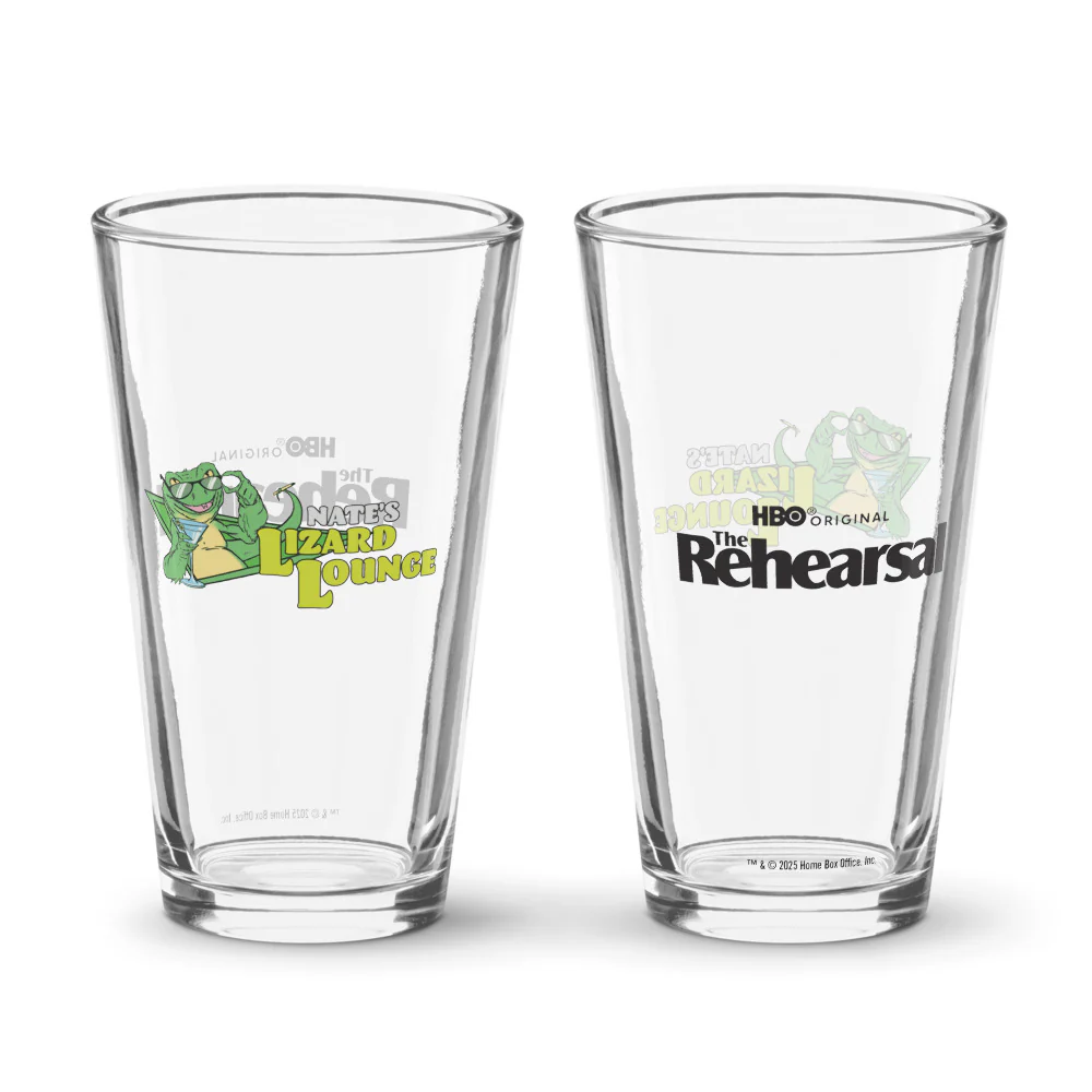 The Rehearsal Nate's Lizard Lounge Pint Glass 3 The Rehearsal Nate's Lizard Lounge Pint Glass