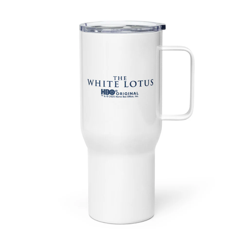 The White Lotus Nothing Comes Travel Mug