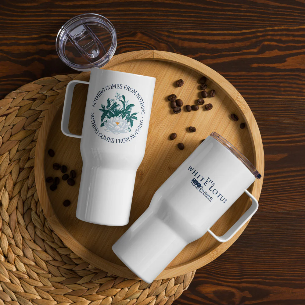 The White Lotus Nothing Comes Travel Mug