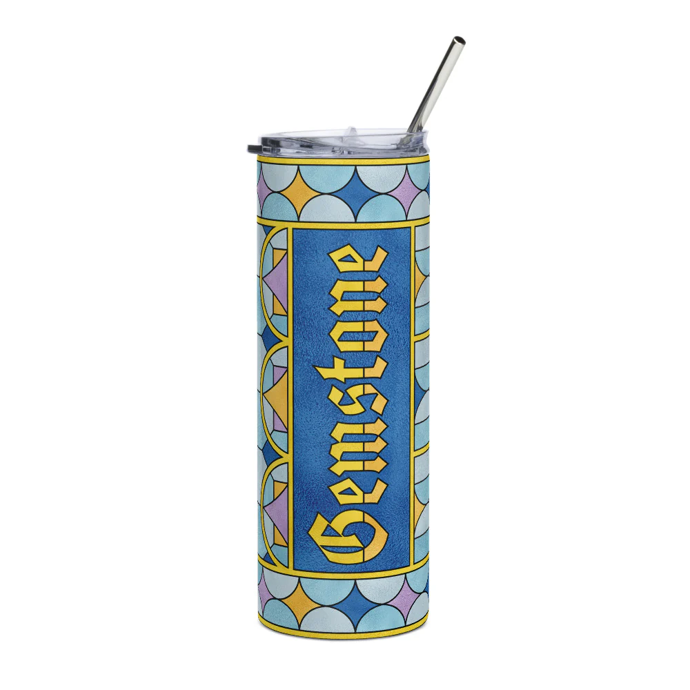 The Righteous Gemstones Stained Glass Stainless Steel Tumbler