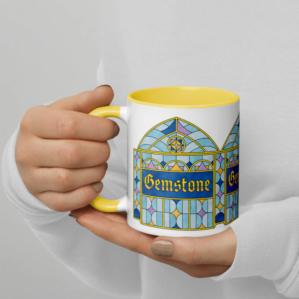 The Righteous Gemstones Stained Glass Two-tone Mug