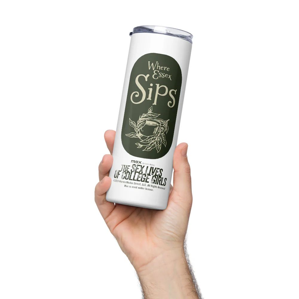 The Sex Lives of College Girls Where Essex Sips Stainless Steel Tumbler
