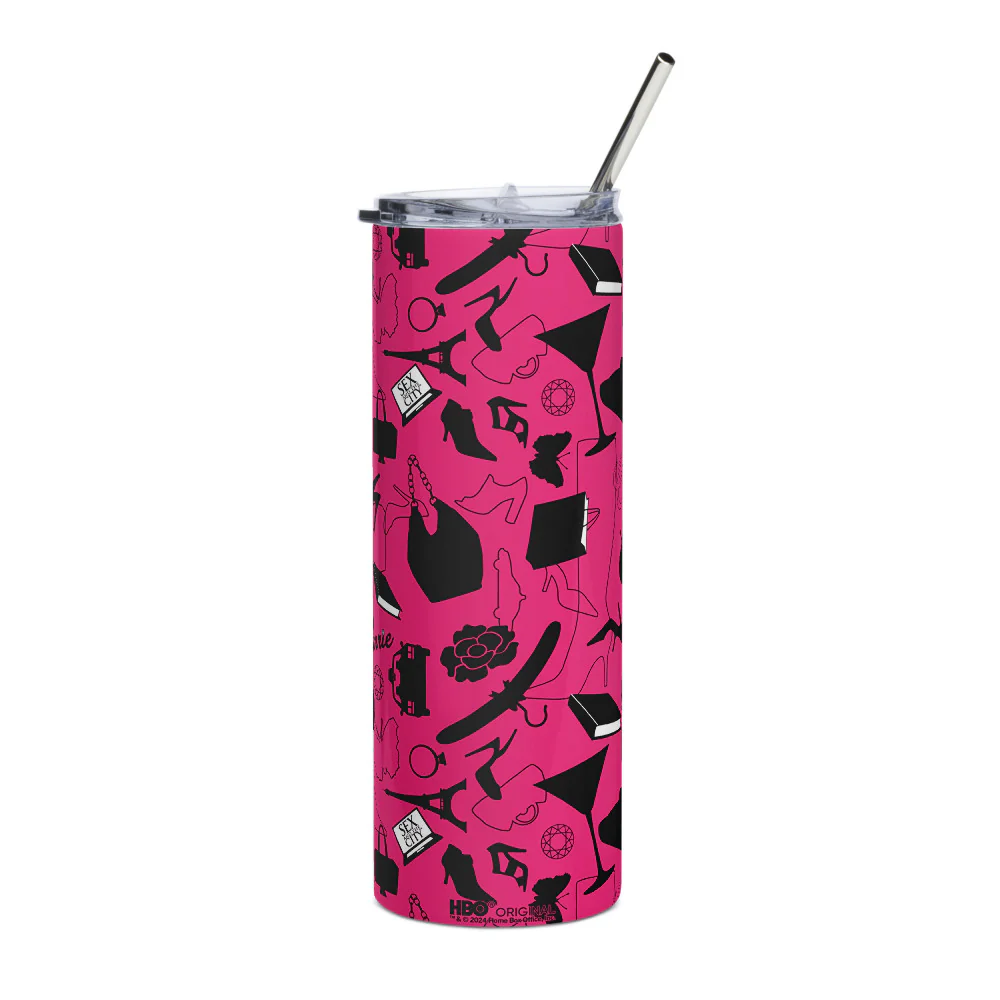 Sex and the City Icons 20 oz. Stainless Steel Tumbler