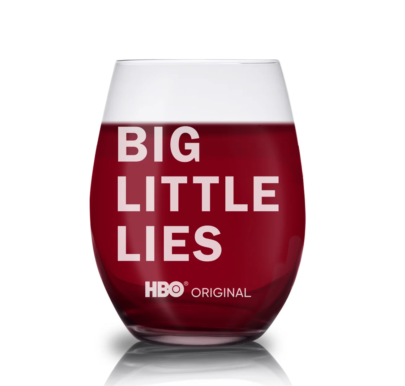 Big Little Lies A Perfect Life Etched Wine Glass