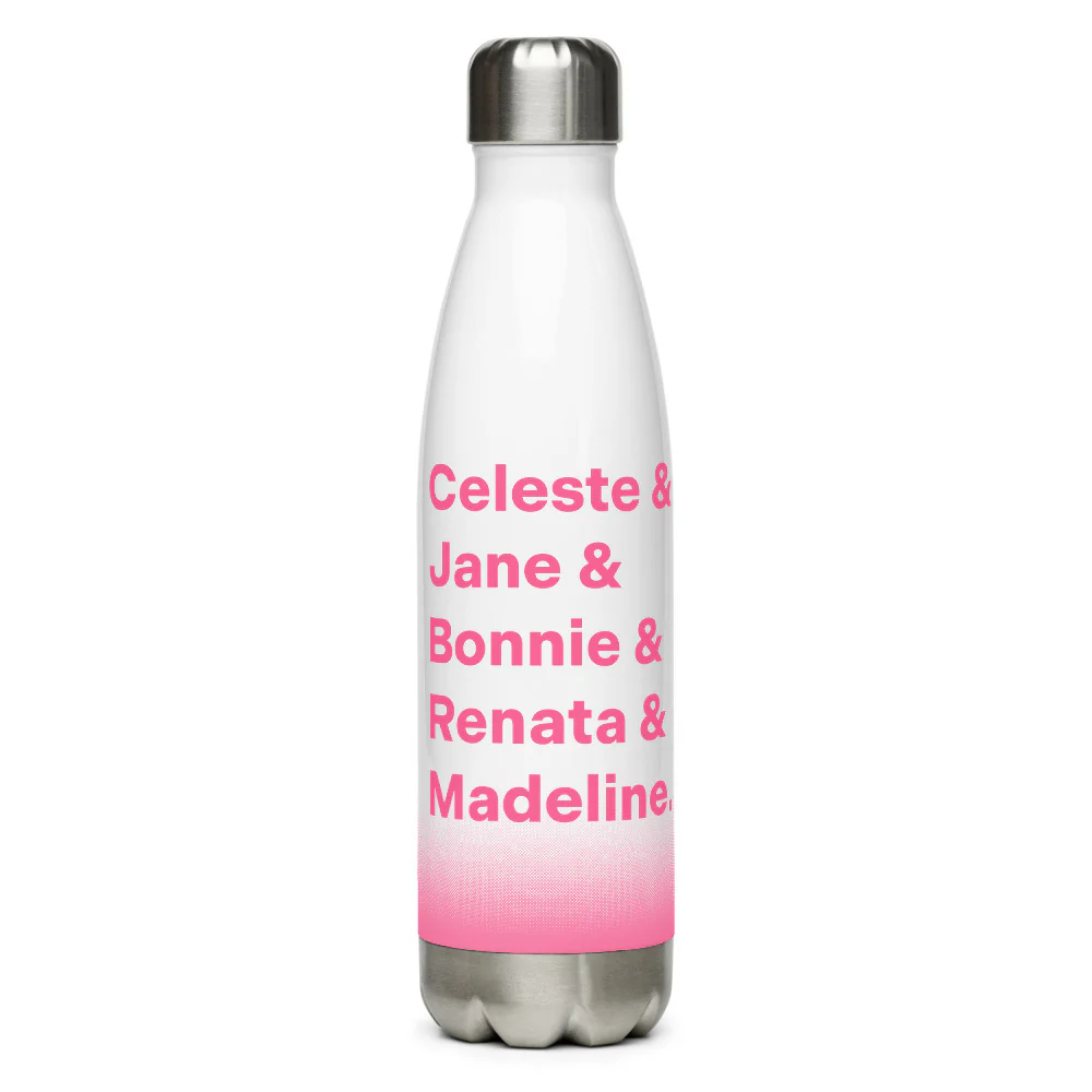 Big Little Lies Names 17 oz. Stainless Steel Water Bottle