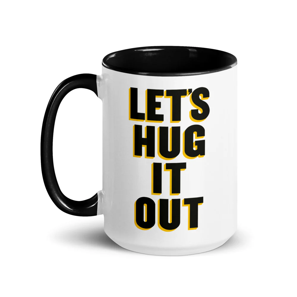 Entourage Let's Hug it Out Two-Tone Mug 4 Entourage Let's Hug it Out Two-Tone Mug