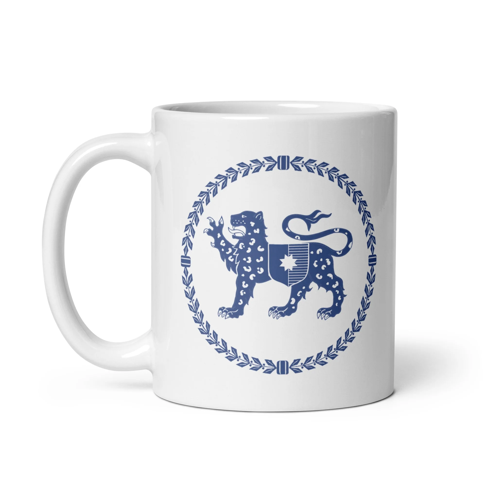 The Regime Leopard Crest Mug