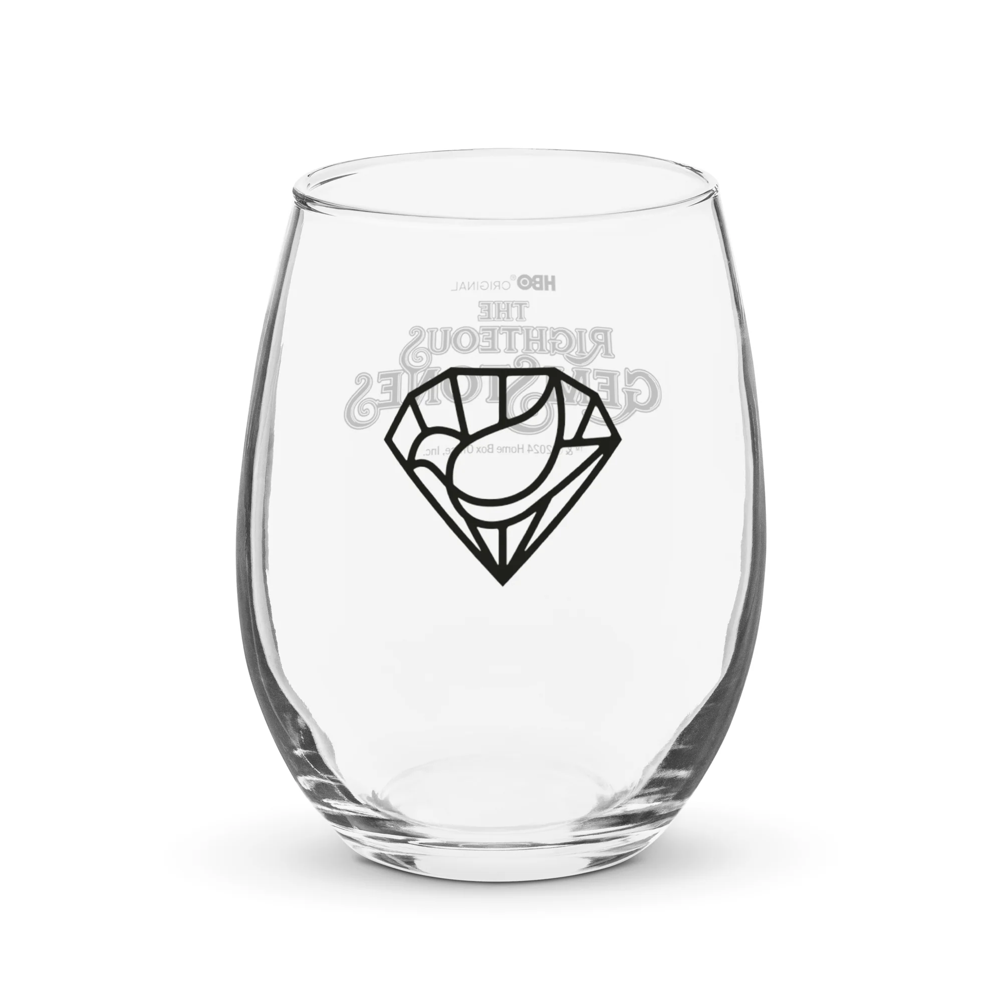 The Righteous Gemstones Stemless Wine Glass 2 The Righteous Gemstones Stemless Wine Glass