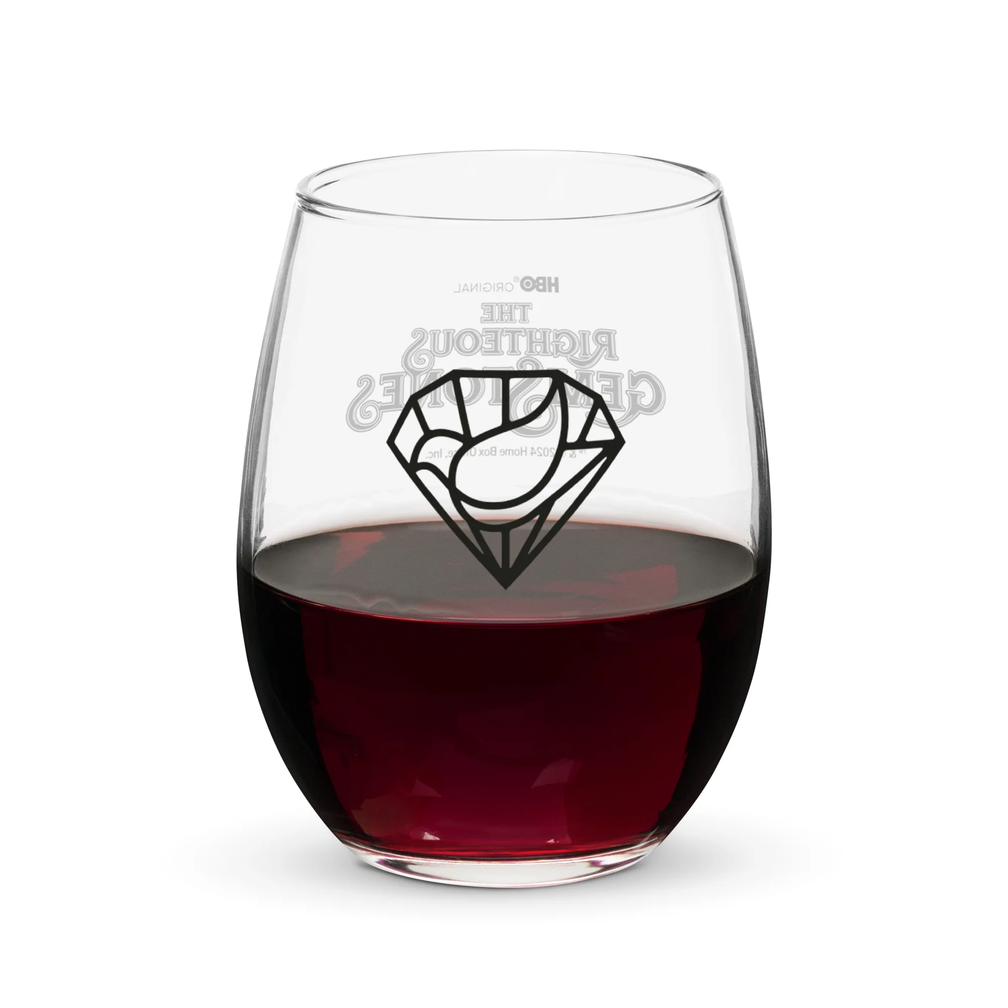 The Righteous Gemstones Stemless Wine Glass 4 The Righteous Gemstones Stemless Wine Glass