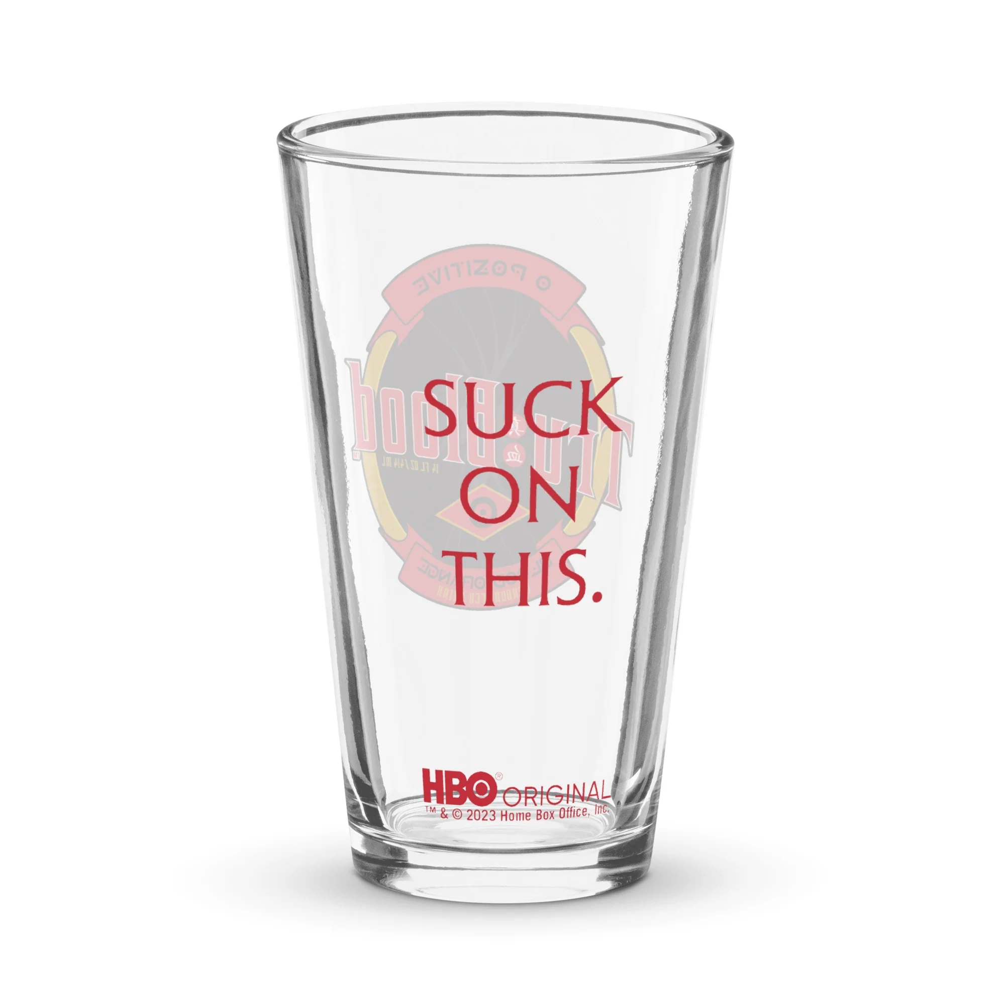 True Blood Suck On This Pint Glass