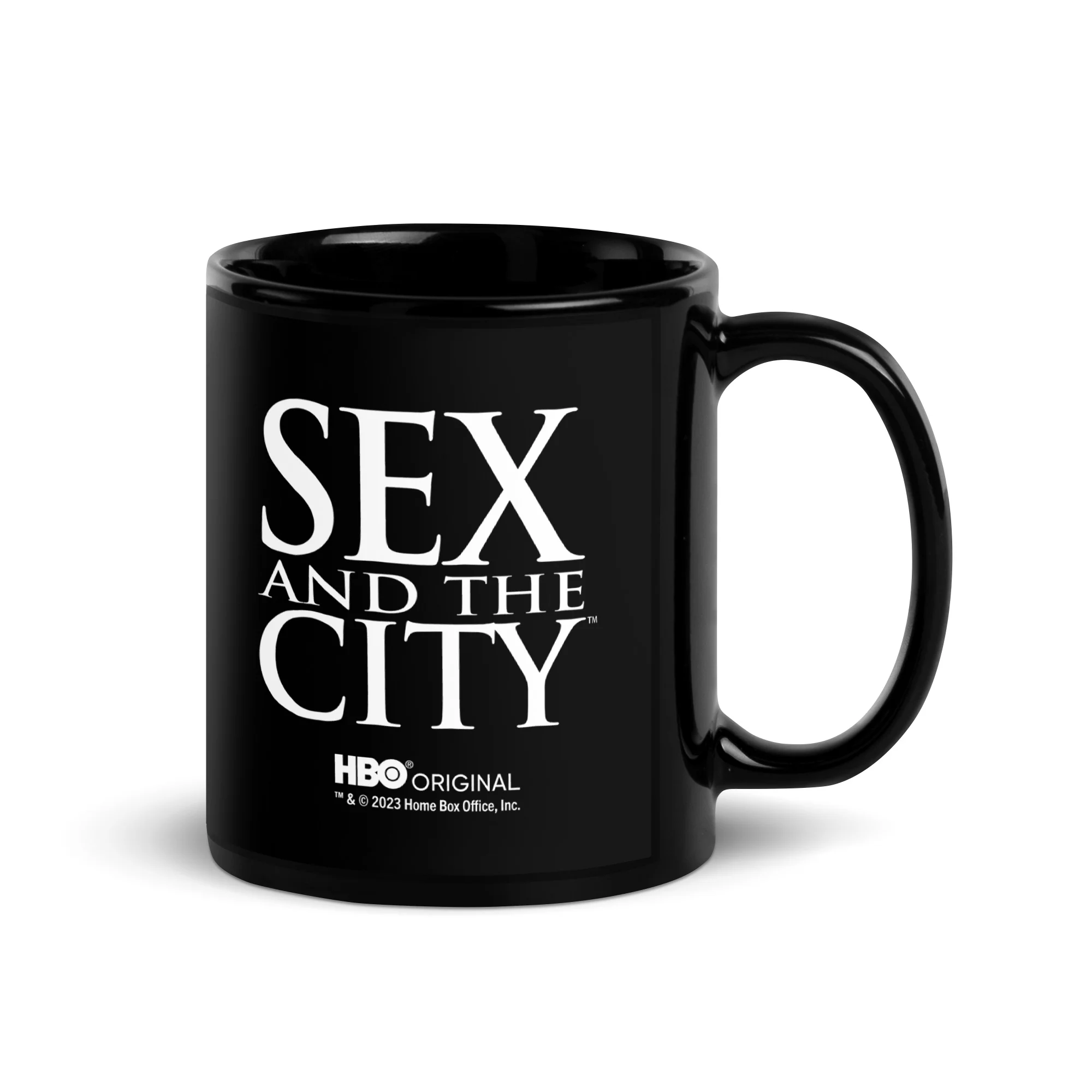 Sex and The City Inner Godess Black Glossy Mug