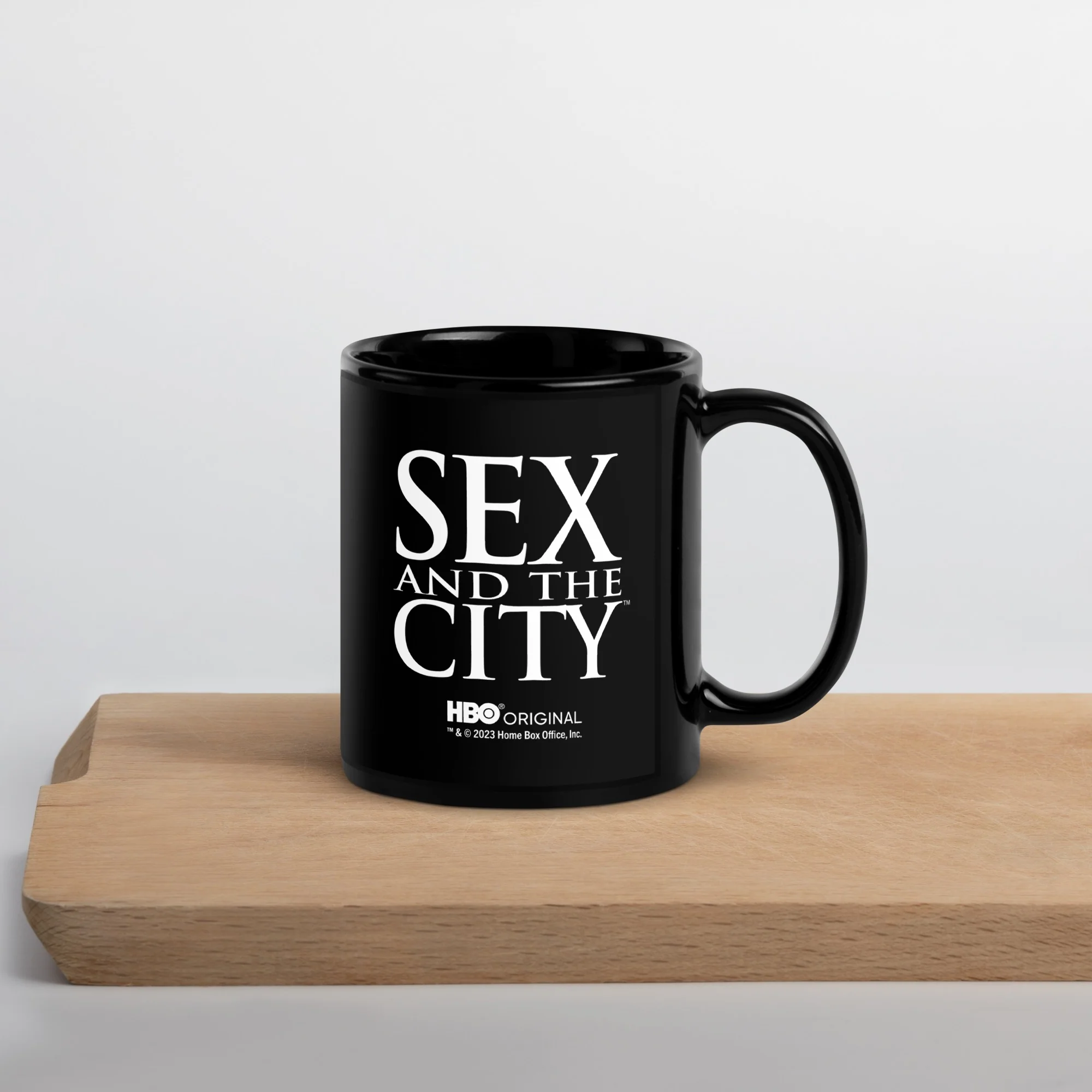 Sex and The City Inner Godess Black Glossy Mug