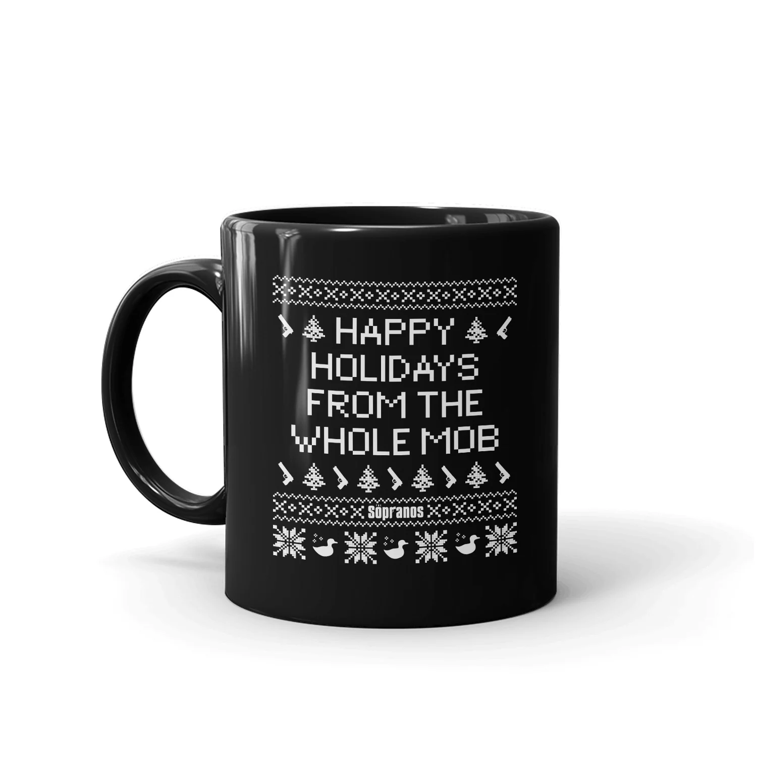 The Sopranos Whole Mob Holiday Mug