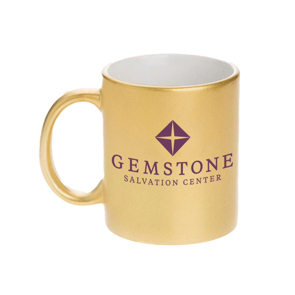 The Righteous Gemstones Gemstone Salvation Center Gold Mug